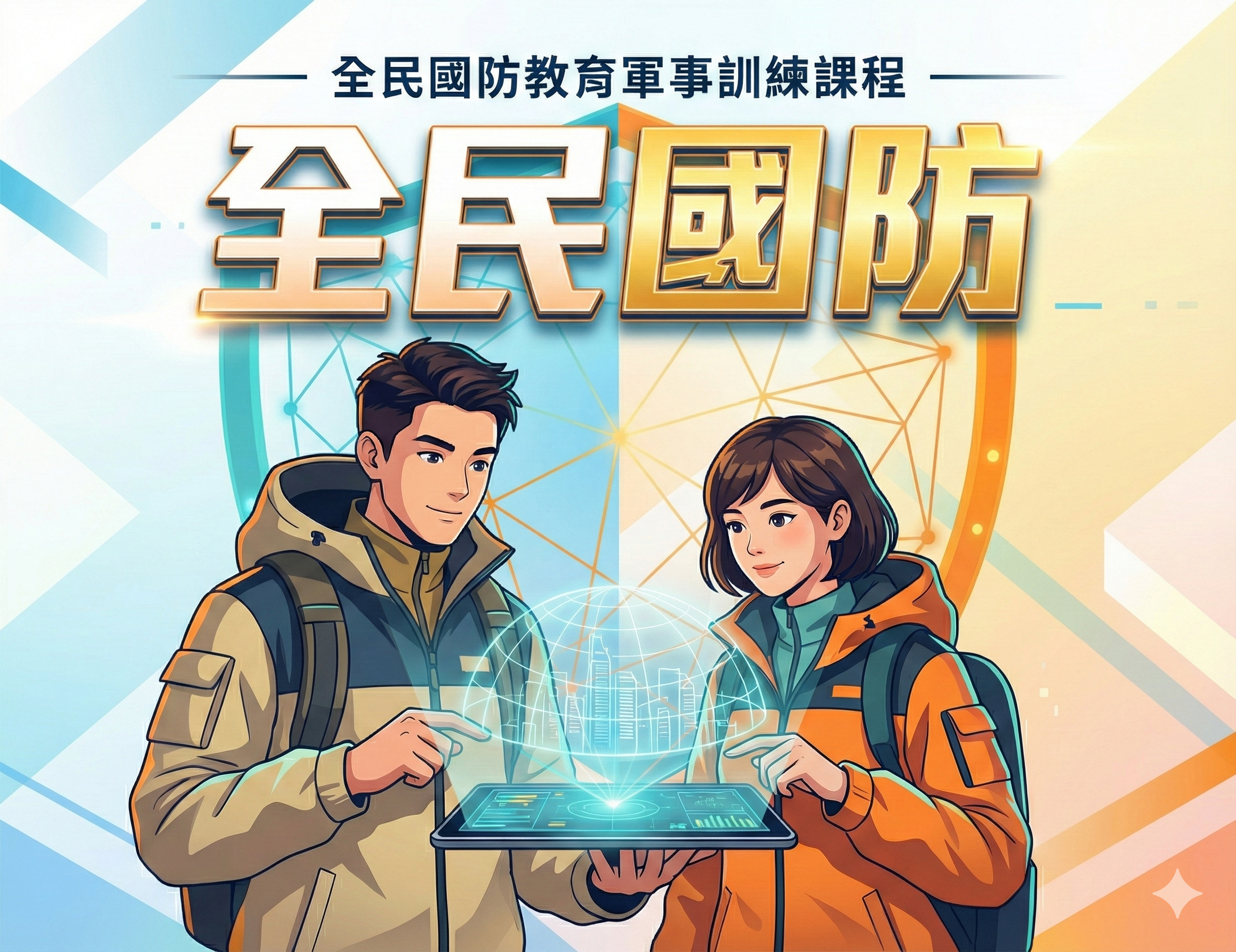 全民國防教育軍事訓練課程-全民國防